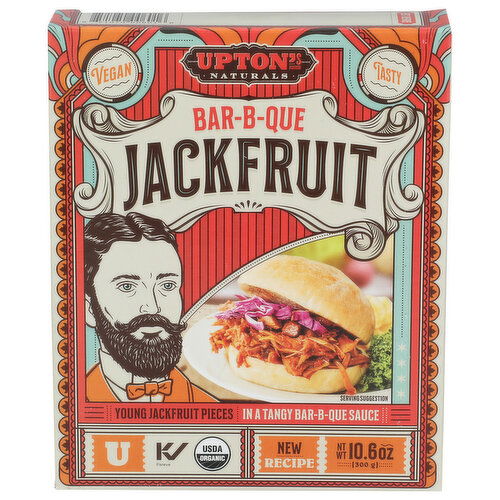 UPTON's Naturals Bar-B-Que Jackfruit Meat Alternative - 10.6 Ounce Image 1 of 4