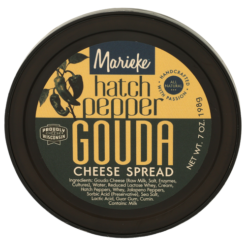 Marieke Gouda Spread Hatch Chili - 7 Ounce