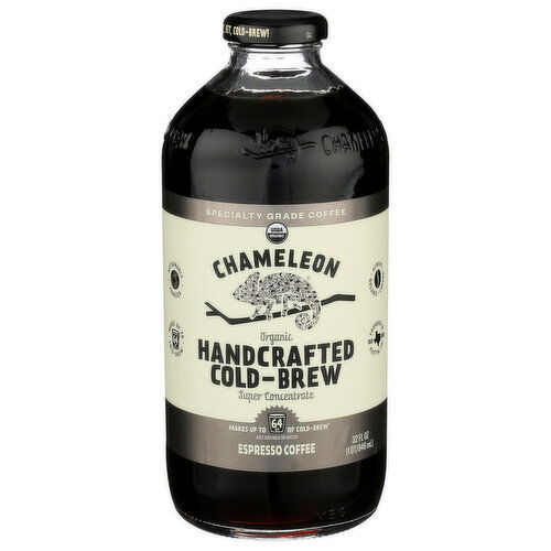 CHAMELEON COLD BREW Espresso Coffee Cold-Brew Concentrate - 32 Fluid Ounce