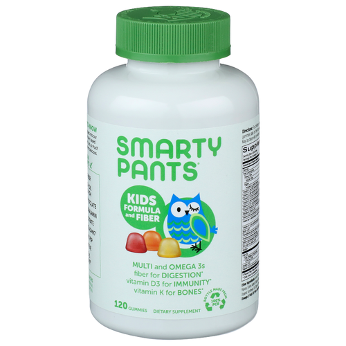 Smarty Pants Kids Formula And Fiber - 120 Count