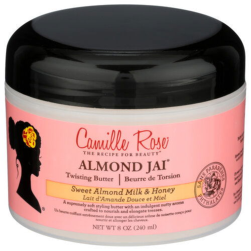 CAMILLE ROSE Almond Jai Twisting Butter Styler - 8 Ounce