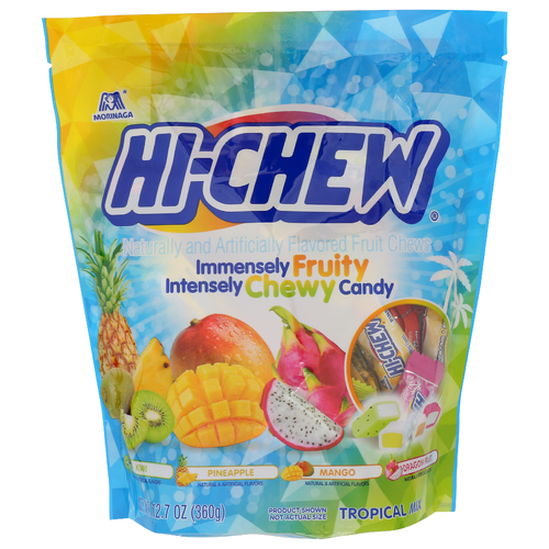 HI-CHEW Acai, Kiwi, Dragonfruit, Pineapple Tropical Mix Sup - 12.7 Ounce