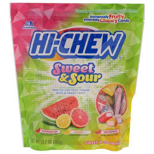HI-CHEW Grapefruit, Lemon, Lime Sweet & Sour Sup - 12.7 Ounce
