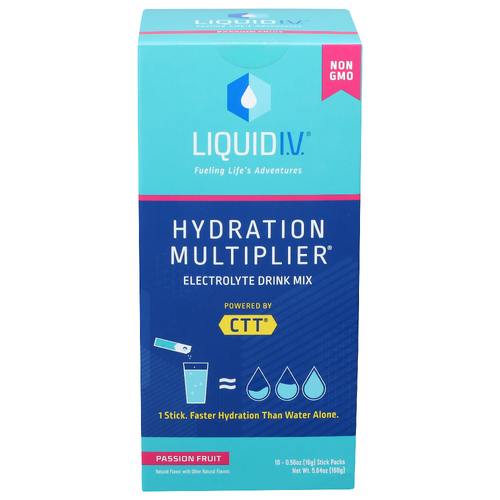 Liquid I.V. Passion Fruit I.v. Electrolyte Drink Mix - 0.564 Ounce - 10 Count