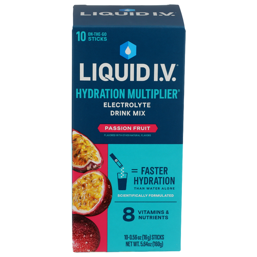 Liquid I.V. Hydration Multiplier Electrolyte Drink Mix - 0.56 Ounce - 10 Count Image 1 of 3
