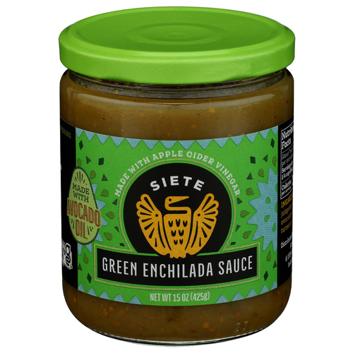Siete Green Enchilada Sauce - 15 Ounce