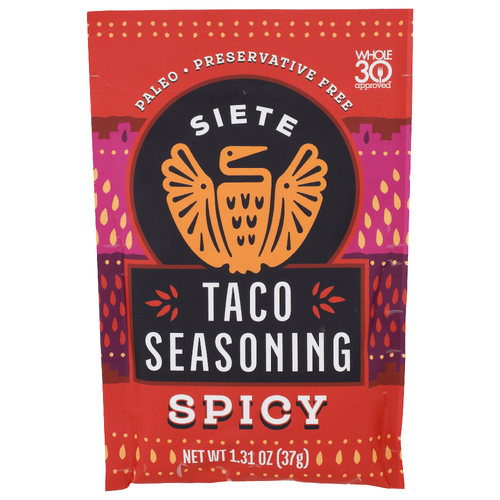 Siete Spicy Taco Seasoning - 1.31 Ounce