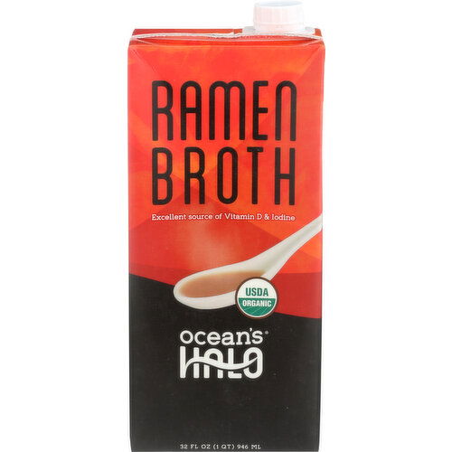 Ocean's Halo Organic Ramen Broth - 32 Fluid Ounce