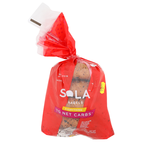 Sola Everything Bagels - 12.4 Ounce