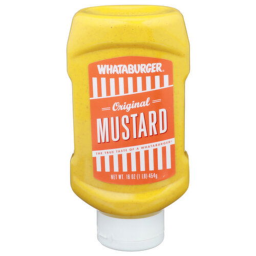 Whataburger Original Mustard - 16 Ounce