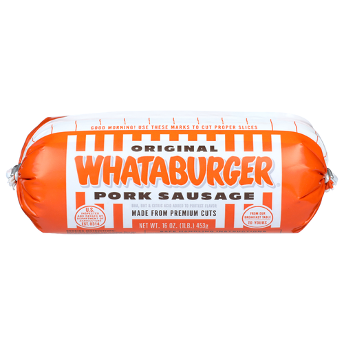 Whataburger Original Pork Sausage - 16 Ounce