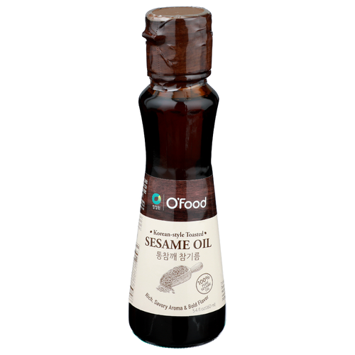 O'food Rich, Savory Aroma & Bold Flavor Sesame Oil - 5.4 Fluid Ounce