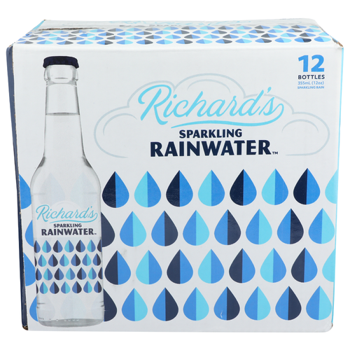 Richard's Sparkling Rainwater - 12 Fluid Ounce - 12 Count