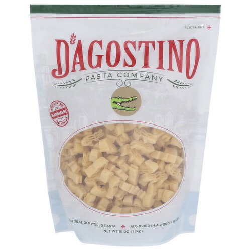 D'Agostino Pasta Company Alligator Shaped Pasta - 16 Ounce Image 1 of 2