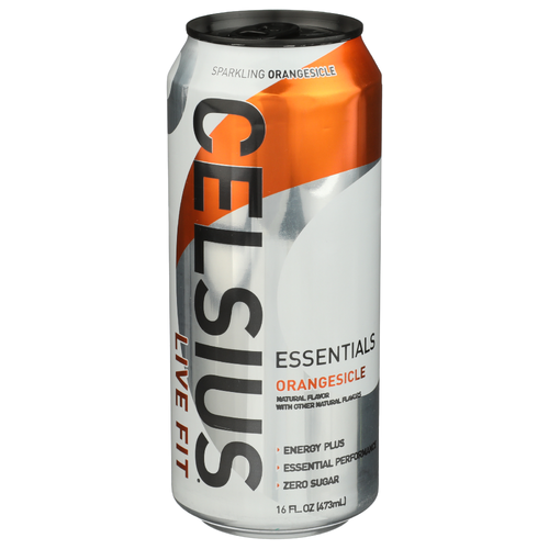 Celsius Orangesicle Essentials Sparkling Single Can - 16 Fluid Ounce