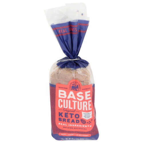 Base Culture Original Keto Bread - 16 Ounce
