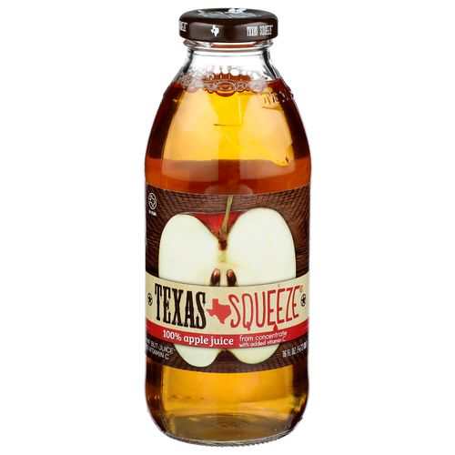 Texas Squeeze Apple Juice - 16 Fluid Ounce