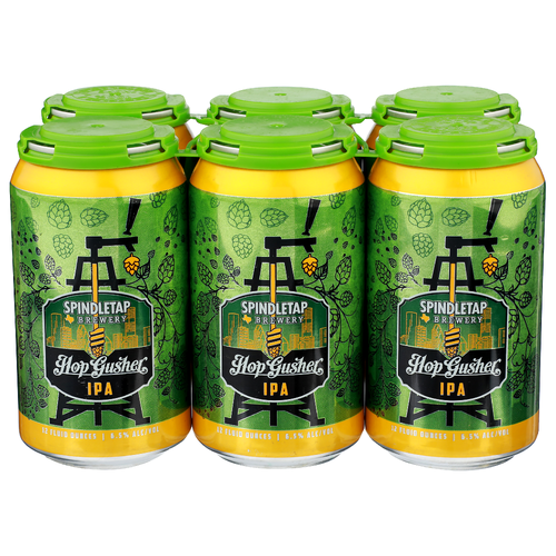 Spindletap Brewery Hop Gusher Ipa Beer - 12 Fluid Ounce - 6 Count