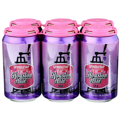 Spindletap Brewery Houston Haze Ipa - 12 Fluid Ounce - 6 Count