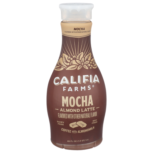 Califia Farms Cold Brew Coffee With Almond Milk Club Mocha - 48 Fluid Ounce