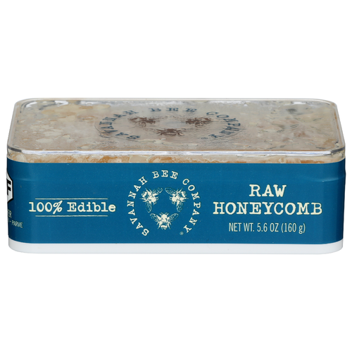 SAVANNAH BEE COMPANY Honey Honeycomb Mini Retail Square Acacia - 5.6 Ounce