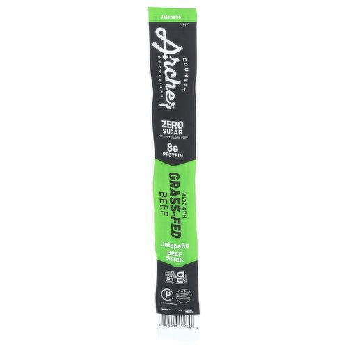 Country Archer Provisions Jalapeno Meat Stick Jalapeño - 1 Ounce