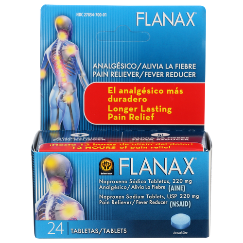 Flanax Pain Relieverfever Reducer - 24 Count