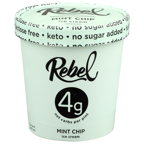 Rebel Mint Chip Ice Cream - 1 Pint