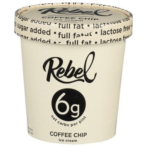 Rebel Coffee Chip Ice Cream - 1 Pint