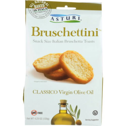 Asturi Bruschettini-Classico Vrgn Olive Oil - 4.23 Ounce