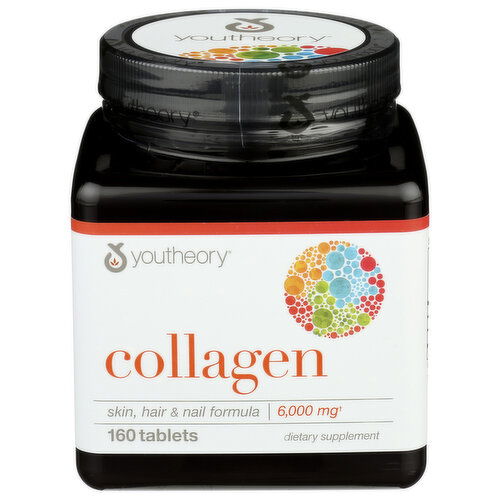 Youtheory Tablets Collagen Advanced - 160 Count