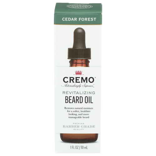 Cremo Cedar Forest Revitalizing Beard Oil - 1 Fluid Ounce