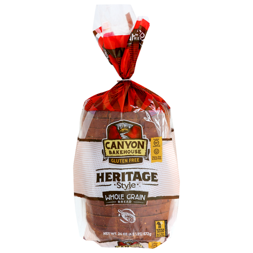 Canyon Bakehouse Cbh Gf Hrtg Whlgrn 24z 61pk - 24 Ounce