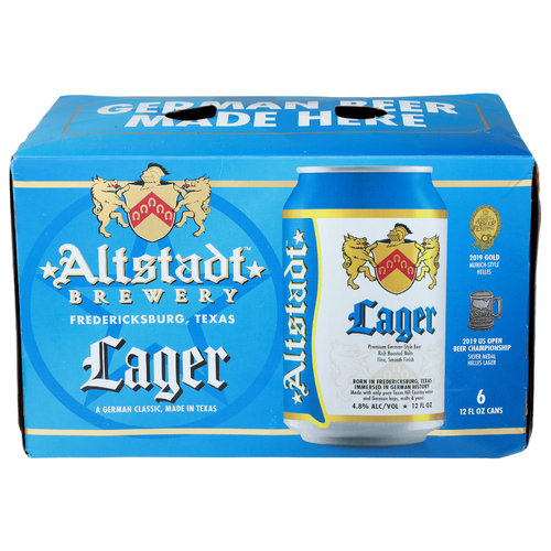 Alstadt Brewery Lager - 12 Fluid Ounce - 6 Count