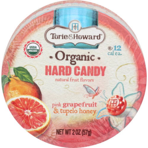 TORIE & HOWARD Hard Candy Pink Grapefruit & Tupelo Honey - 2 Ounce