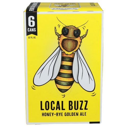 Four Corners Brewing Co. Local Buzz Honey-Rye Golden Ale - 12 Fluid Ounce - 6 Count