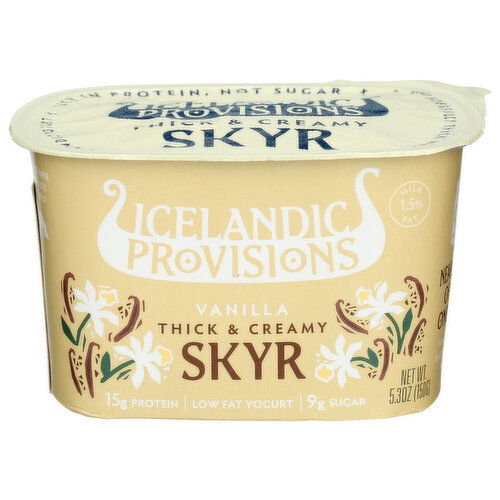 Icelandic Provisions Vanilla Skyr - 5.3 Ounce