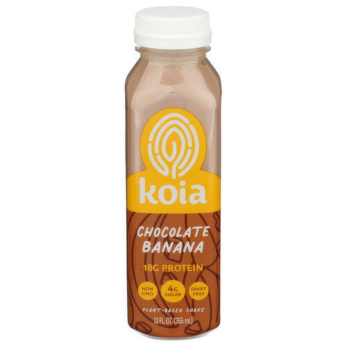 KOIA Protein Plnt Rtd Chco Ban Chocolate Banana - 12 Fluid Ounce