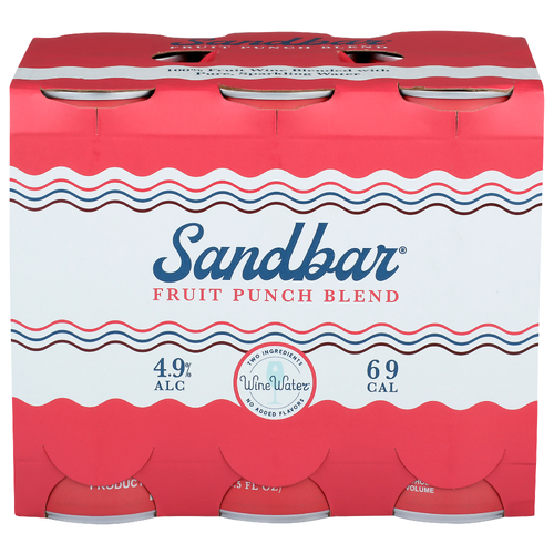 Sandbar Wine Water - 6 Count Image 1 of 4