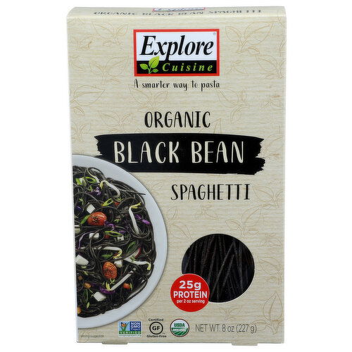 Explore Cuisine Spaghetti Black Bean - 8 Ounce