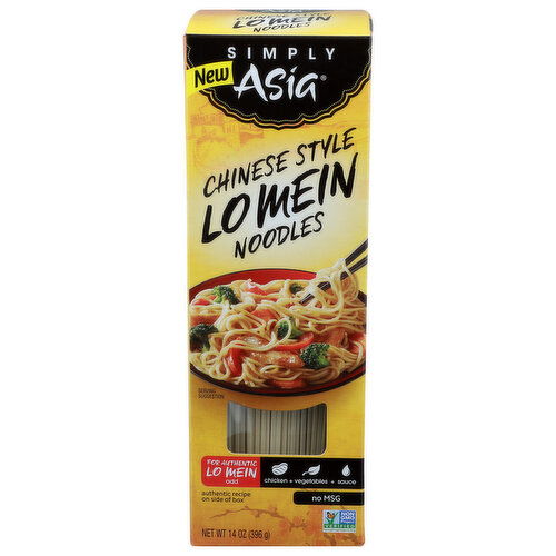 Simply Asia Chinese Style Lo Mein Noodles - 14 Ounce - 1 Count Image 1 of 4