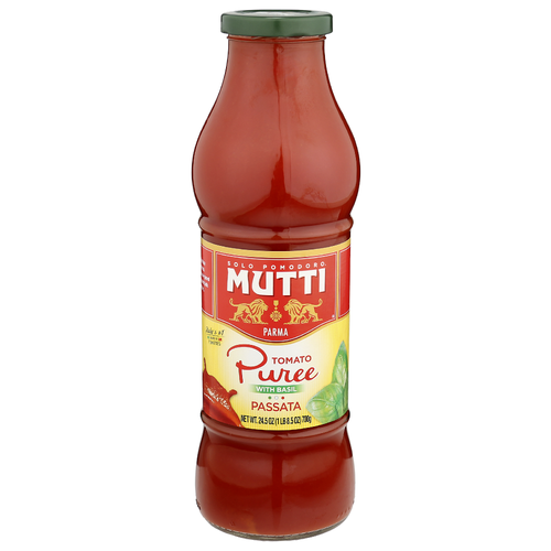 MUTTI With Basil Tomato Puree Passata Con Basilico - 24.5 Ounce