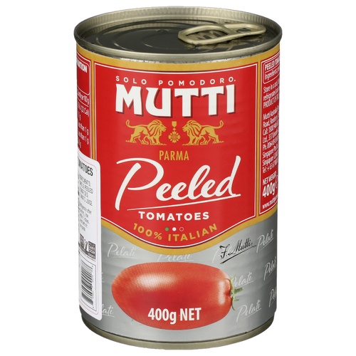 MUTTI Whole Peeled Tomatoes Pelati - 14 Ounce