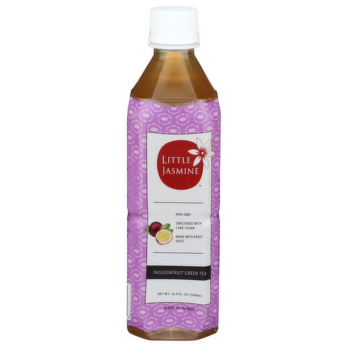 Arroyo Kitchen Little Jasmine Iced Tea Passion Fruit Green - 16.9 Fluid Ounce