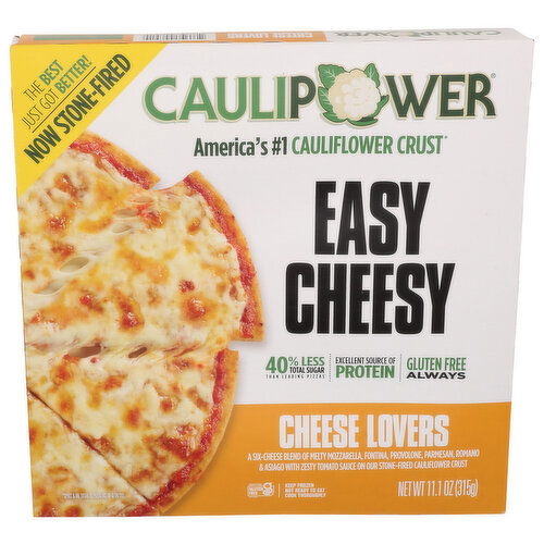 Caulipower Cheese Lovers Cauliflower Crust Pizza - 11.1 Ounce Image 1 of 4