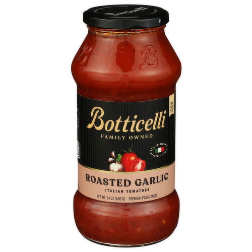 Botticelli Roasted Garlic Sauce Italian Premium Pasta - 24 Ounce
