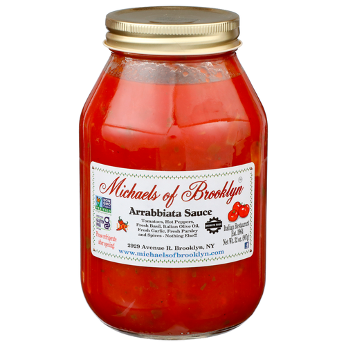 Michaels Of Brooklyn Hot Arrabbiata Sauce - 32 Ounce