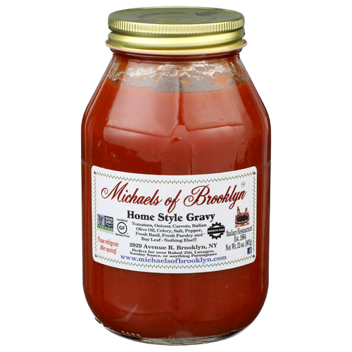 Michaels Of Brooklyn Home Style Gravy - 32 Ounce