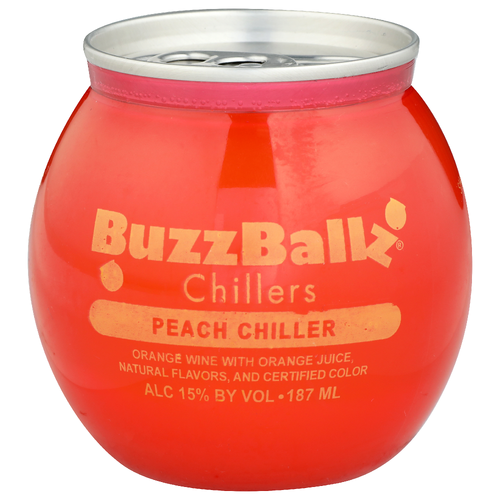 Buzzballz Peach Chiller Chillers - 187 ml