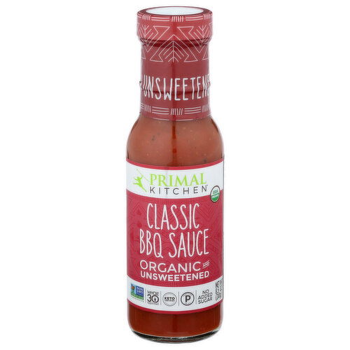 Primal Kitchen Organic Classic BBQ Sauce - 8.5 Ounce